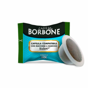 100 Capsules Bialetti®* - Mélange BLEU Caffè Borbone